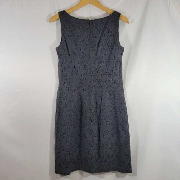 Tabitha Dress Size 6 Womens‎ Lacy Round Neckline Sleeveless Lined Cotton Blend - Picture 5 of 9